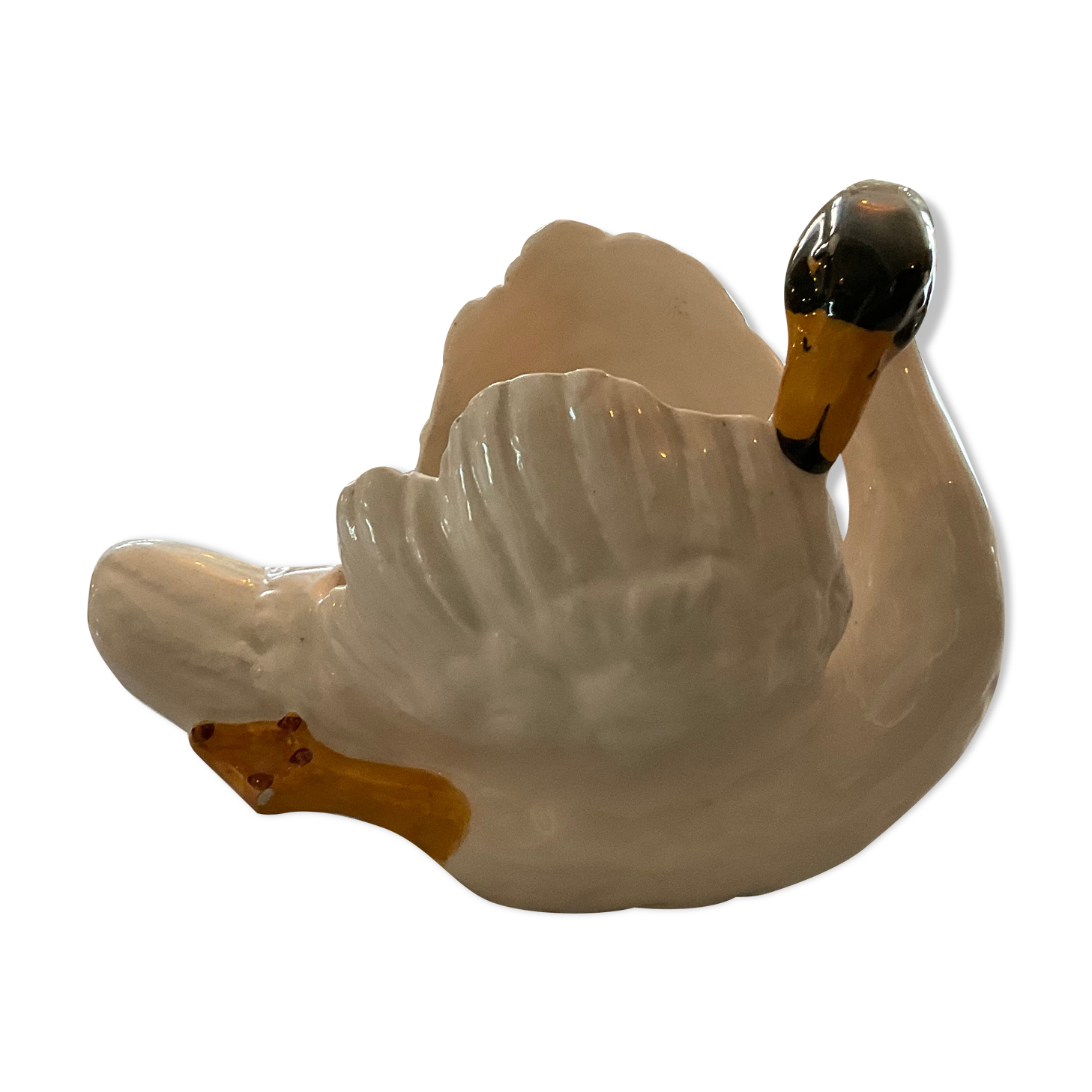 Empty swan pocket. Vallauris. Jérôme Massier .vintage