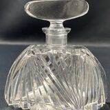 Bohemian cut crystal perfume bottle