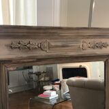 Old wood mirror 96x126