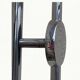 Chrome-plated aluminum entrance locker, 1950s