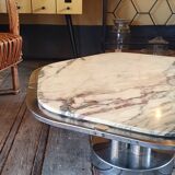 Marble coffee table