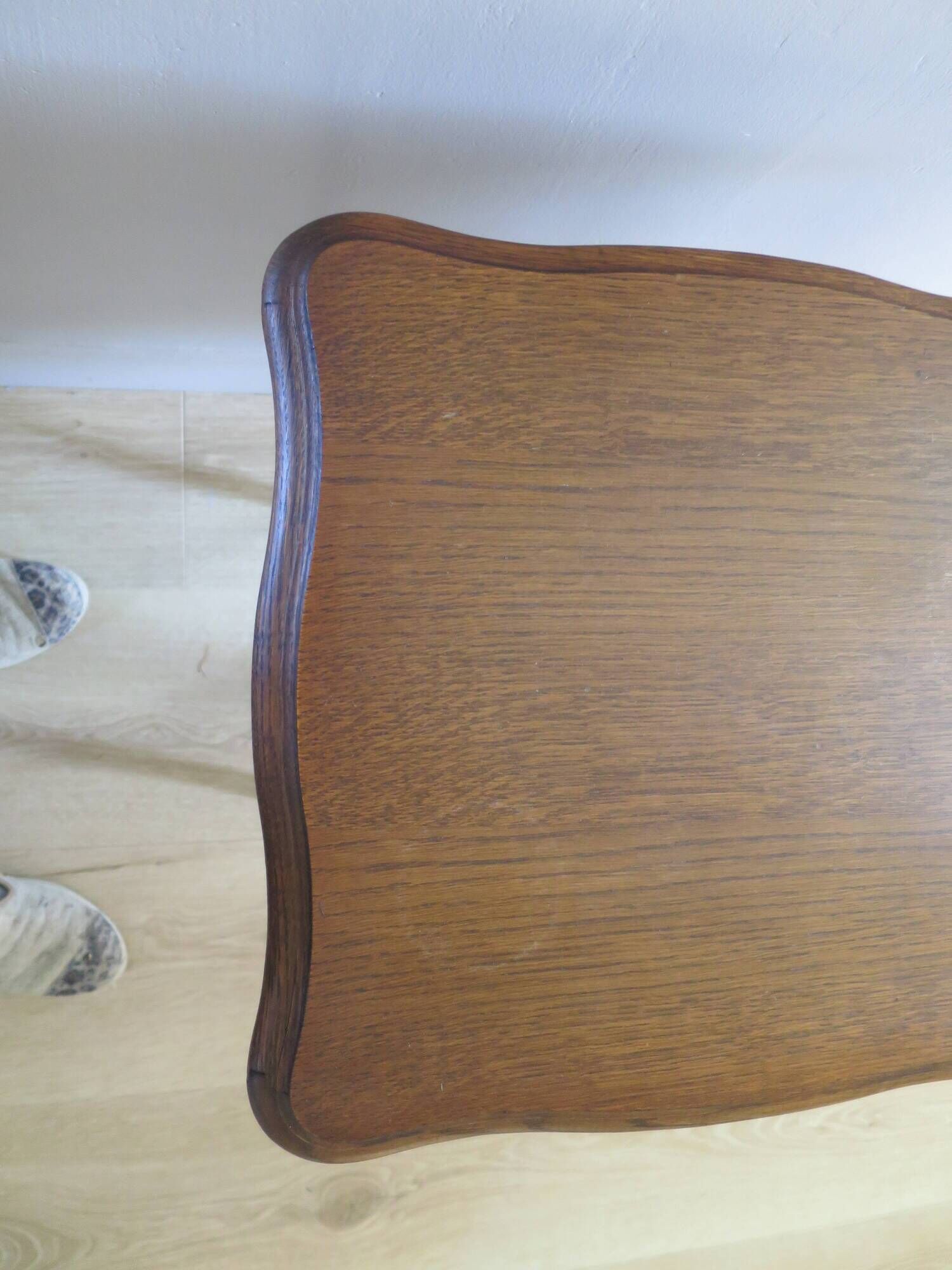 Vintage - Charming work table - Small chest of drawers/dressing table - Louis XV style - Cabriole legs - 2 drawers