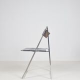 Design folding chair 'Elios' designed by Fontoni & Geraci, 1970s