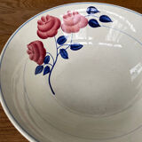 Plat de service rose rouge