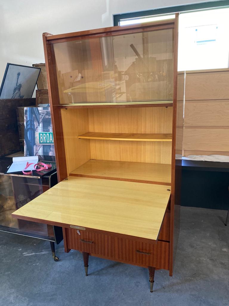 Vintage wooden secretary