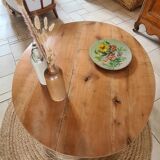 Table basse ovale charme campagne