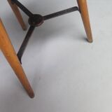 High Beech Stool, Denmark, 1960s