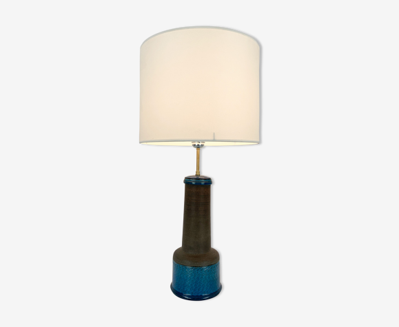 Vintage Scandinavian ceramic table lamp, Nils Kähler for HAK, Denmark, 1960