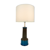 Vintage Scandinavian ceramic table lamp, Nils Kähler for HAK, Denmark, 1960