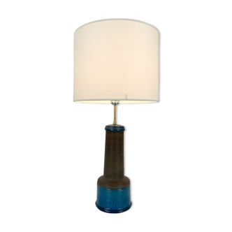 Lampe de table vintage scandinave en céramique, Nils Kähler pour HAK, Danemark, 1960