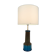 Vintage Scandinavian ceramic table lamp, Nils Kähler for HAK, Denmark, 1960