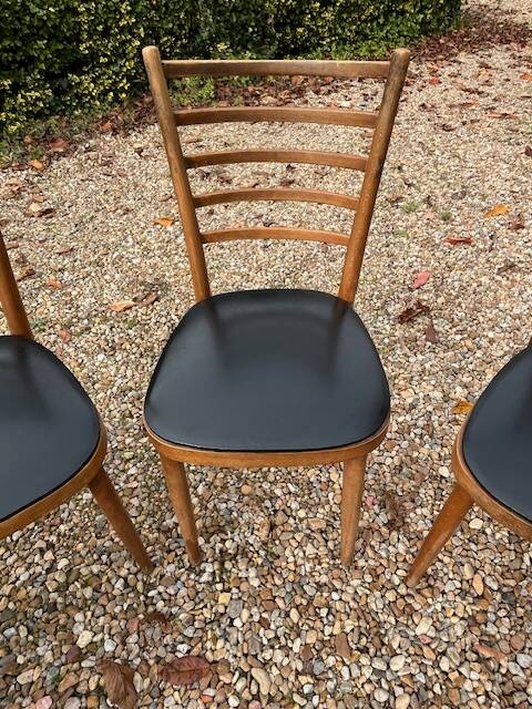 Set of 6 vintage chairs, Scandinavian style