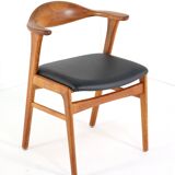 Set of 4 Erik Kirkegaard Hong stolefabrik chairs vintage model 49