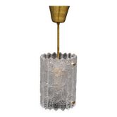 Suspension en verre de Carl Fagerlund pour Orrefors, Suède, années 1960
