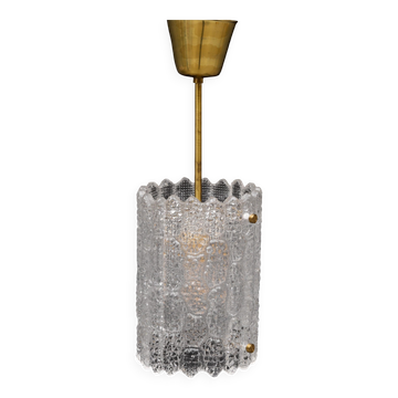 Glass pendant by Carl Fagerlund for Orrefors, Sweden, 1960s