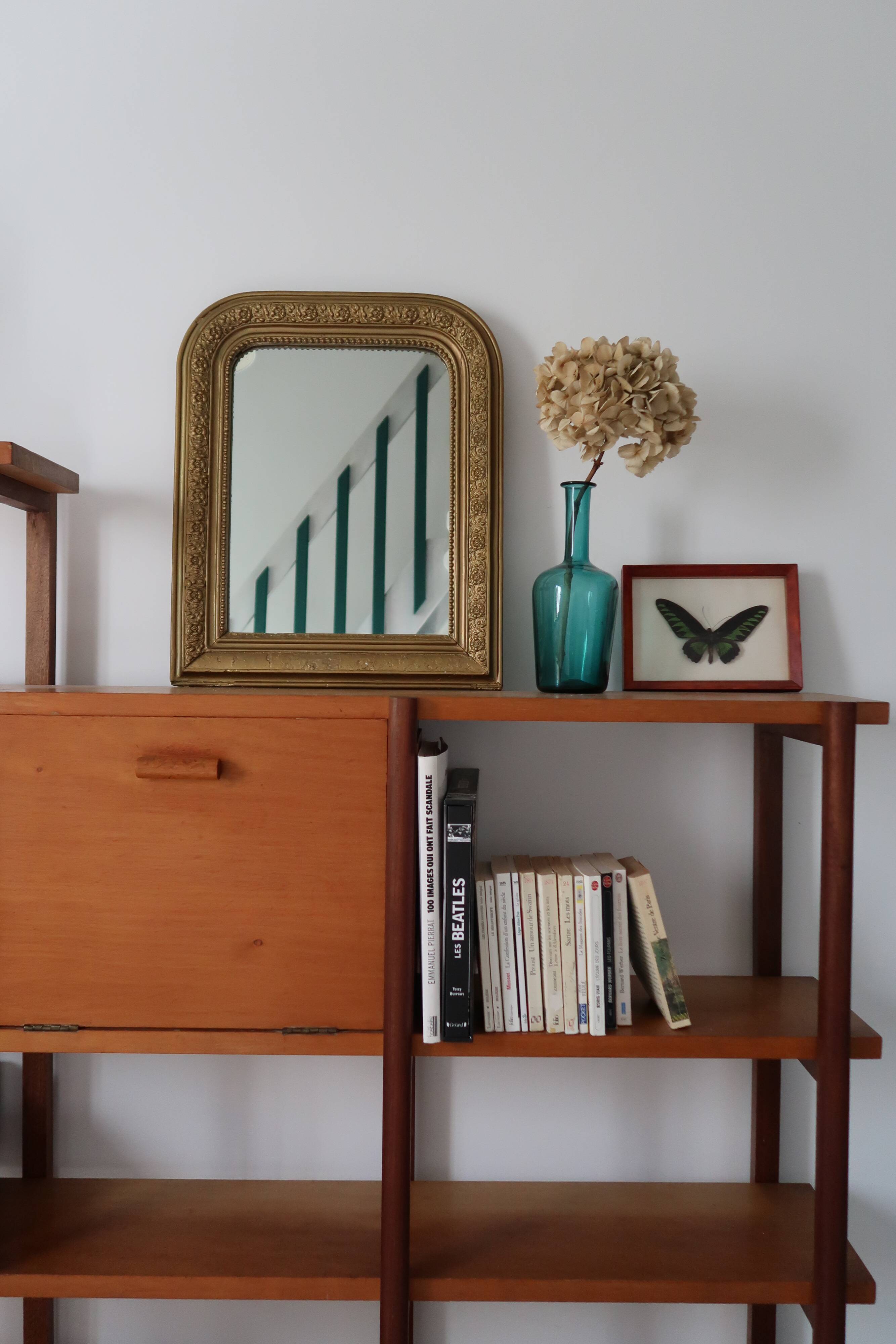 Louis Philippe vintage mirror 53x43cm