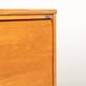 Kinnarps Oak Tambour Document Cabinet, Sweden
