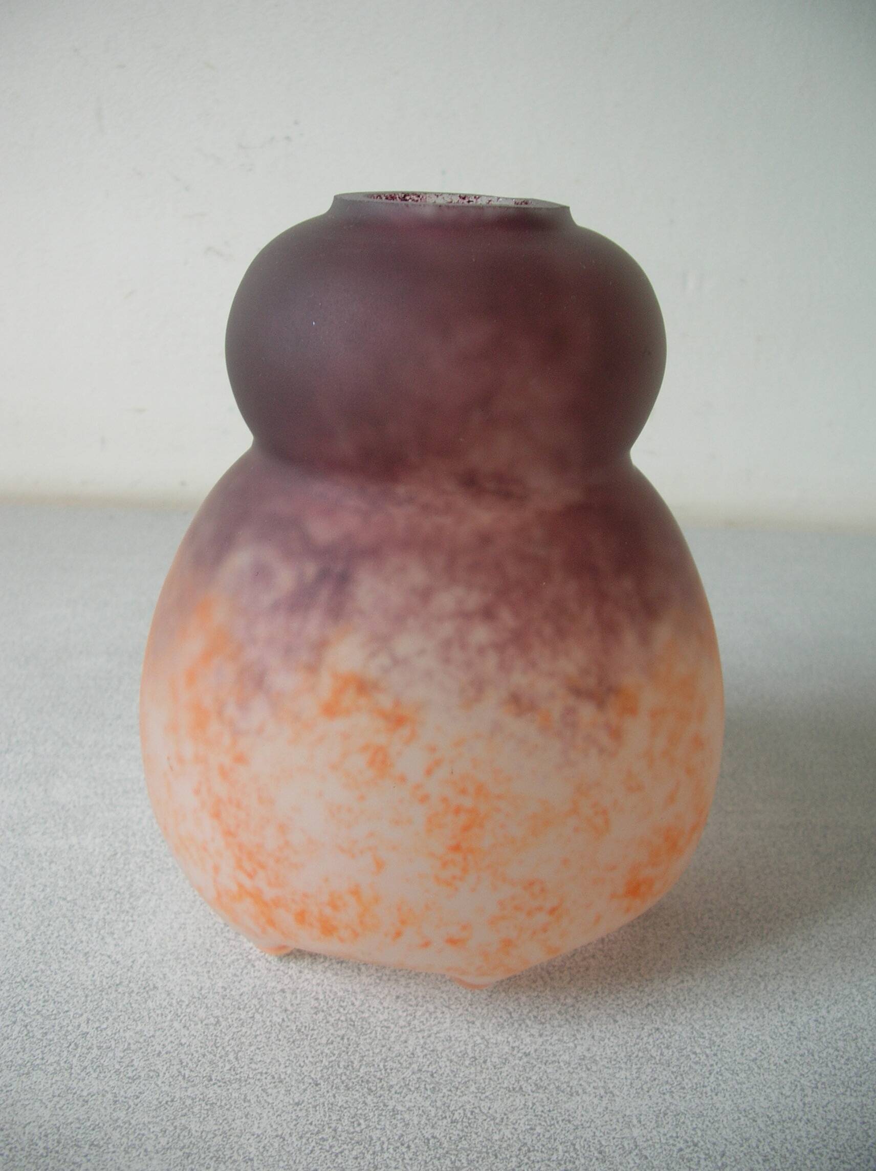 Old tulip lampshade glass globe 13 cm chandelier lamp light fixture