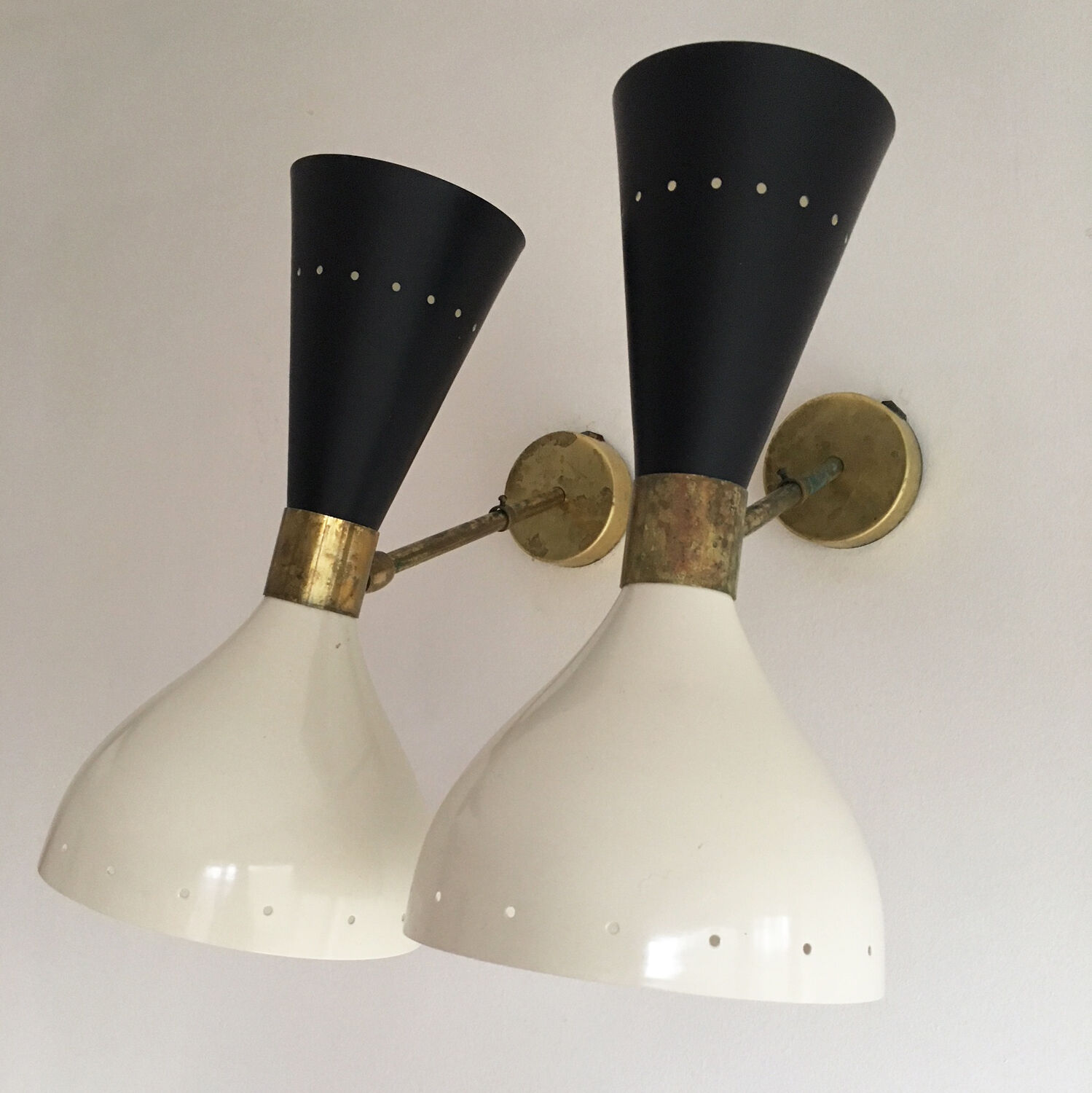 Pair of Italian sconces 1950s
