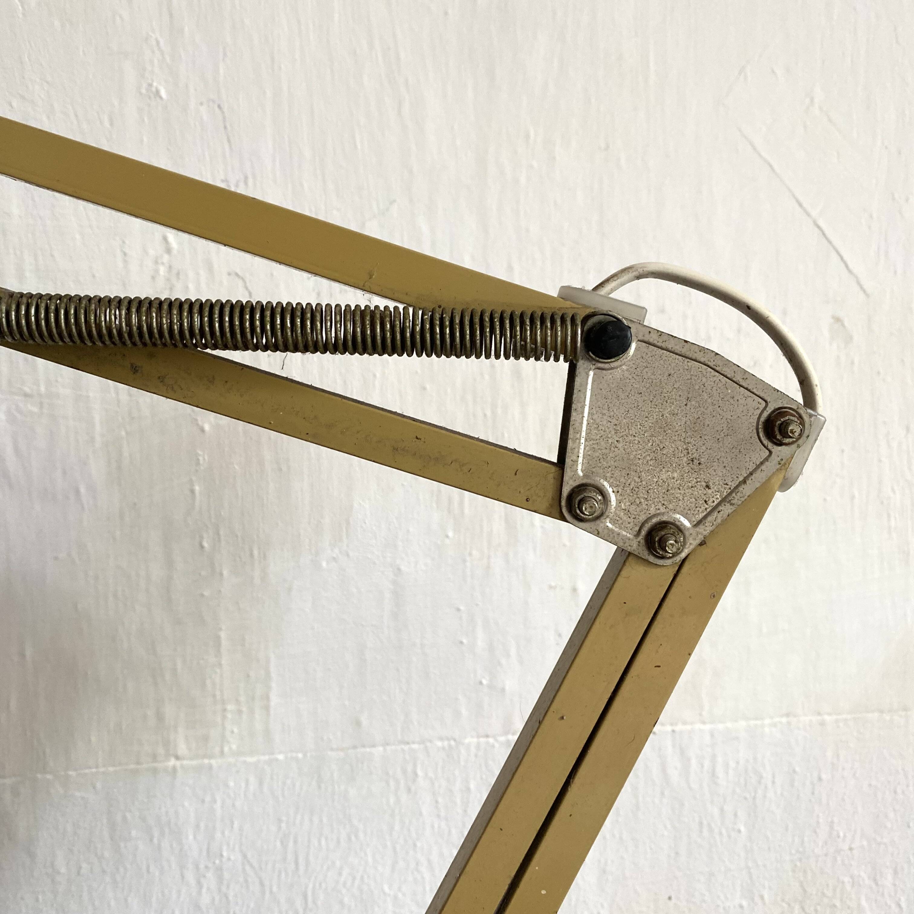 Architect desk lamp, 70s workshop