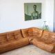 1x 2-seater, 1x corner, 1x 3-seater Togo designed by Michel Ducaroy 1973