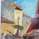 Marine oil on canvas, 1970s