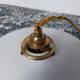 Suspension opaline blanche d'origine