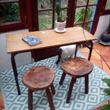 Double school boy desk