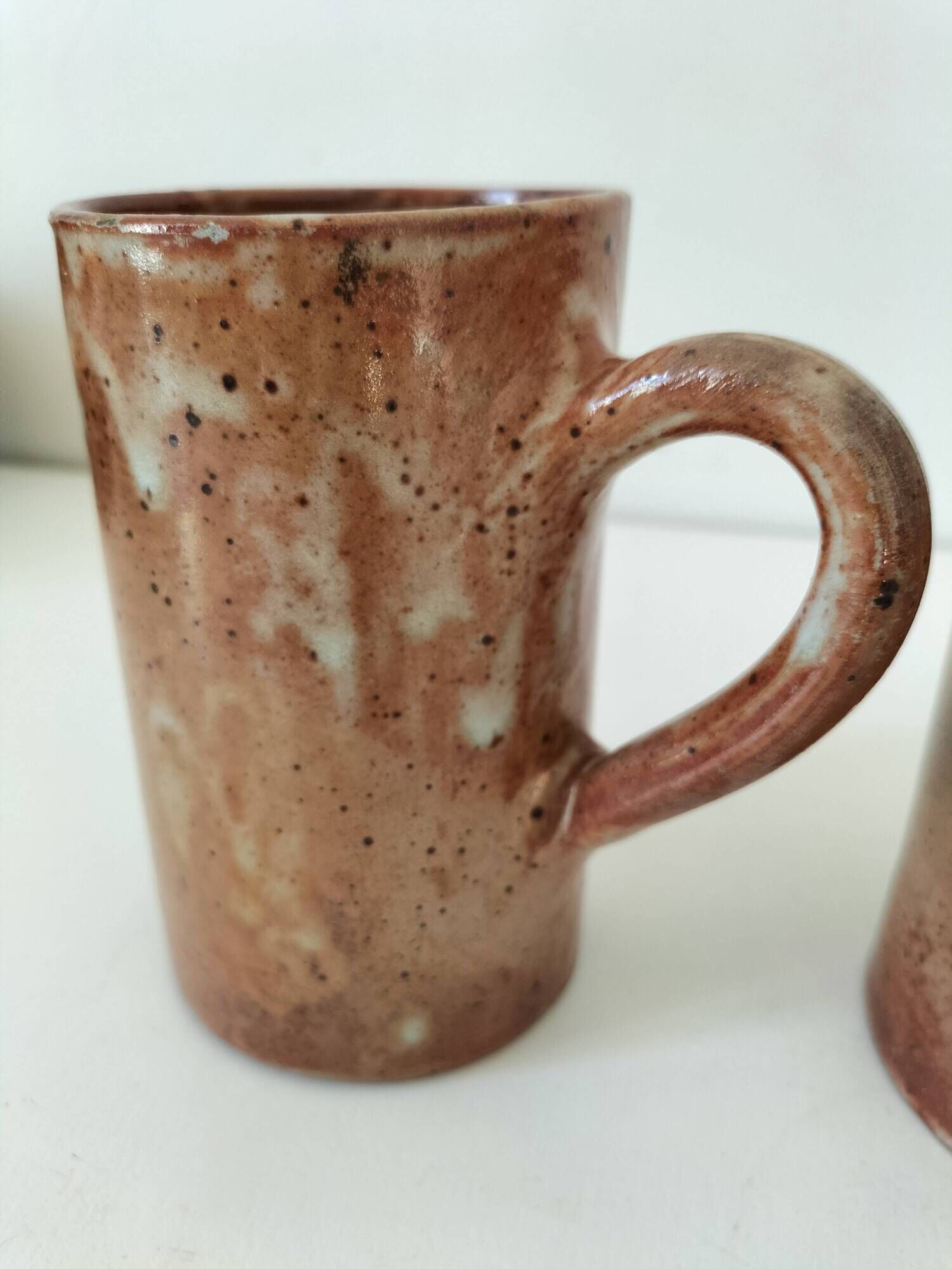 Duo grands mugs grès