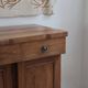 Walnut sideboard, 3 drawers and 3 doors, 1930s.