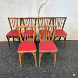 Set of 6 Baumann 153 bistro chairs