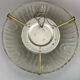 Flush Mount Ceiling Light Ice Glass Hillebrand 60s