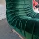 Chauffeuse Togo en velours par Michel Ducaroy pour Ligne Roset