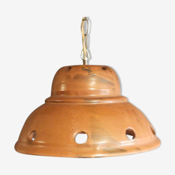 Vintage ceramic suspension lamp