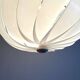 Harvey Guzzini Alicante Large White Acrylic Lamp with Sculptural Shape, 1960s