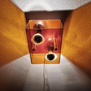Applique artisanale en plexiglas Herda 1980