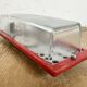 Red Industrial Bakelite Wall Light from Elektrosvit, 1970s