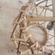 Vintage rattan pendant lamp