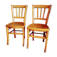 Paire de chaises bistrot