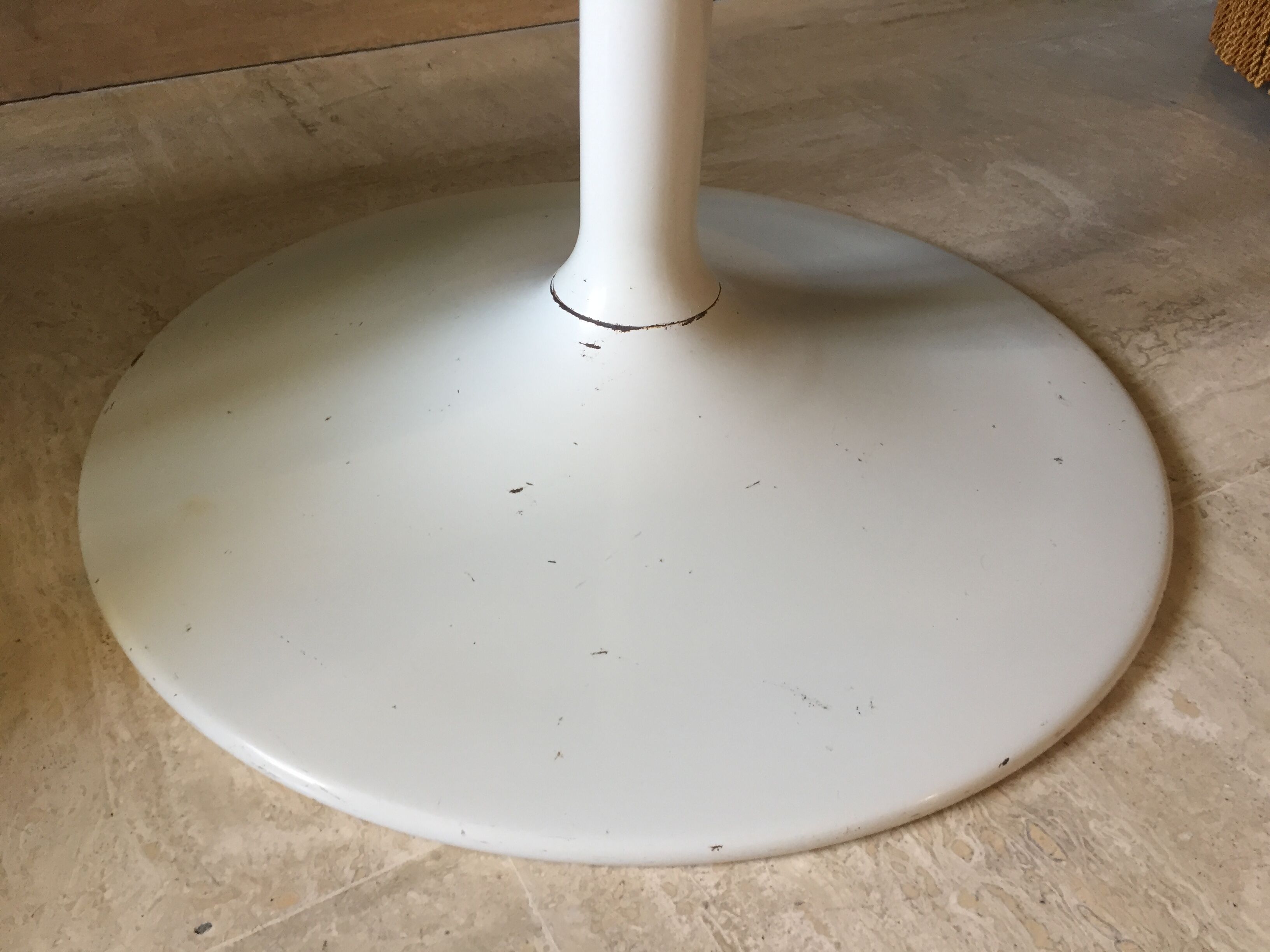 Table basse tulipe Opal Mobel vintage 1950