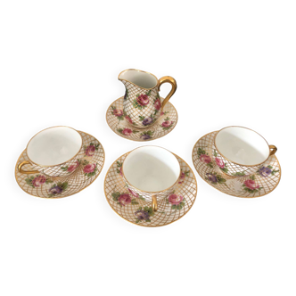 Porcelain coffee service from Delvaux