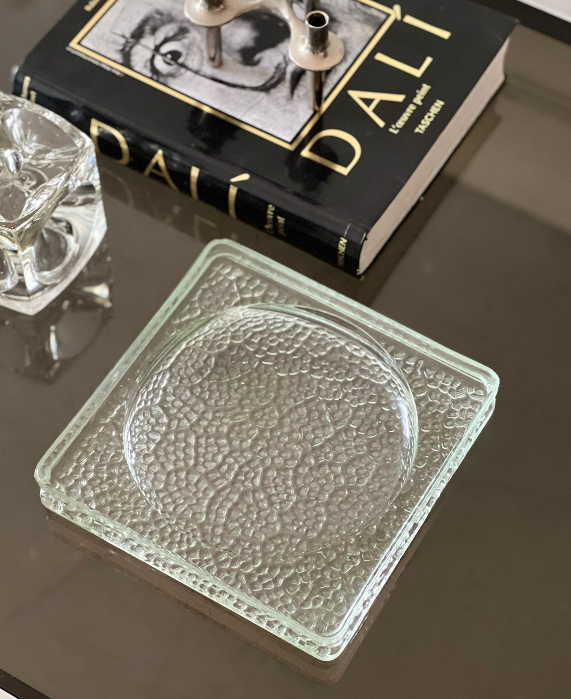 ashtray in tempered glass Nevada, 1950
