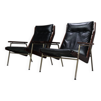 Paire de chaises longues modèle 1611 par Rob Parry pour De Ster Gelderland, 1952