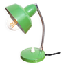 Small green vintage flexible lamp