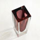 Sommerso Murano vase