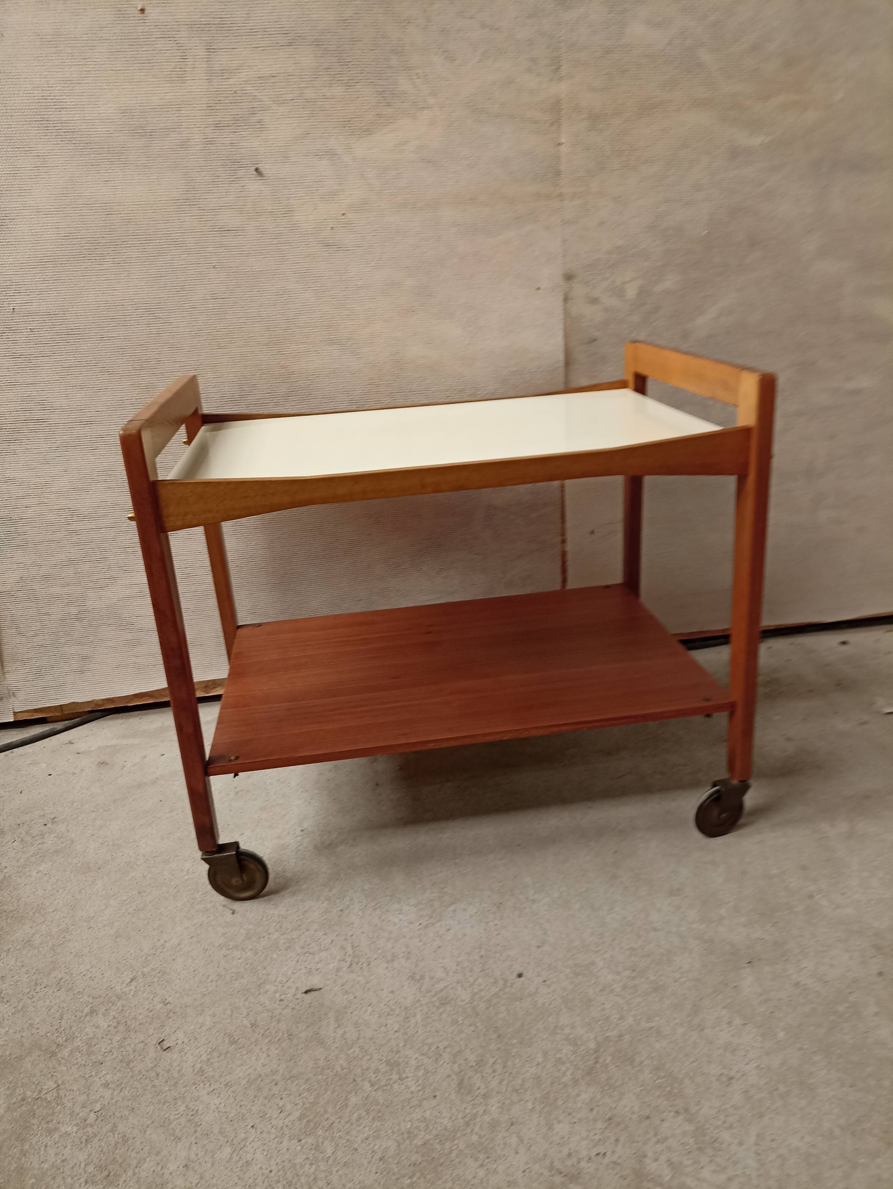 Scandinavian service trolley