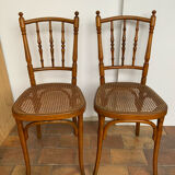 Pair of chairs bistrot