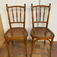 Pair of chairs bistrot
