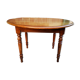 Table ronde à volet de style Louis Philippe