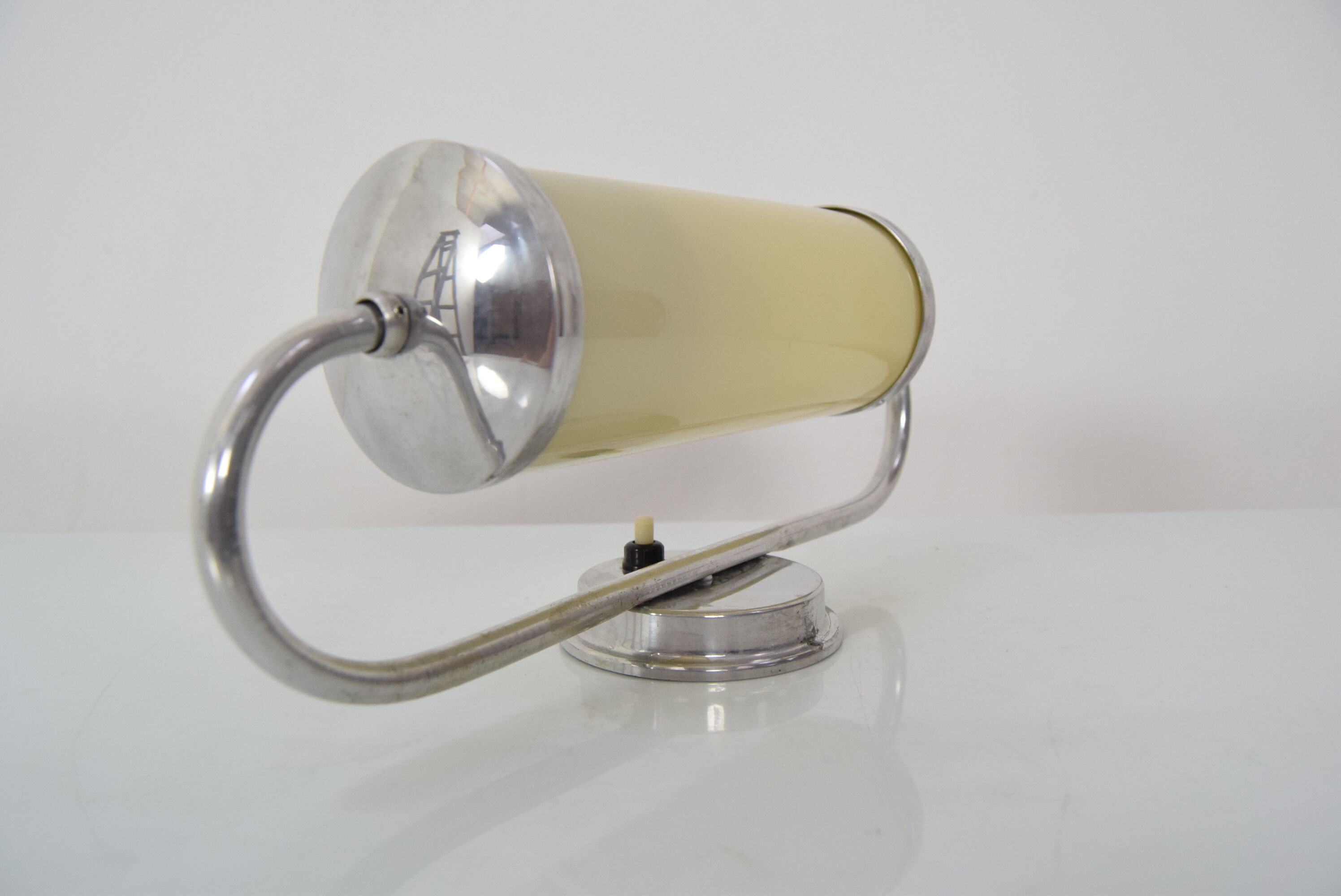 Art deco tubular wall lamp,1930's.